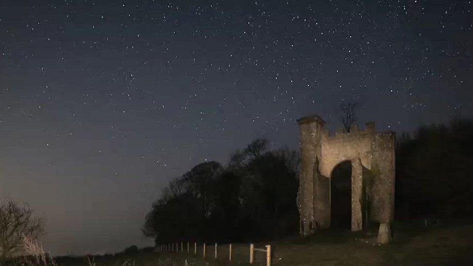 Stars over South Downs