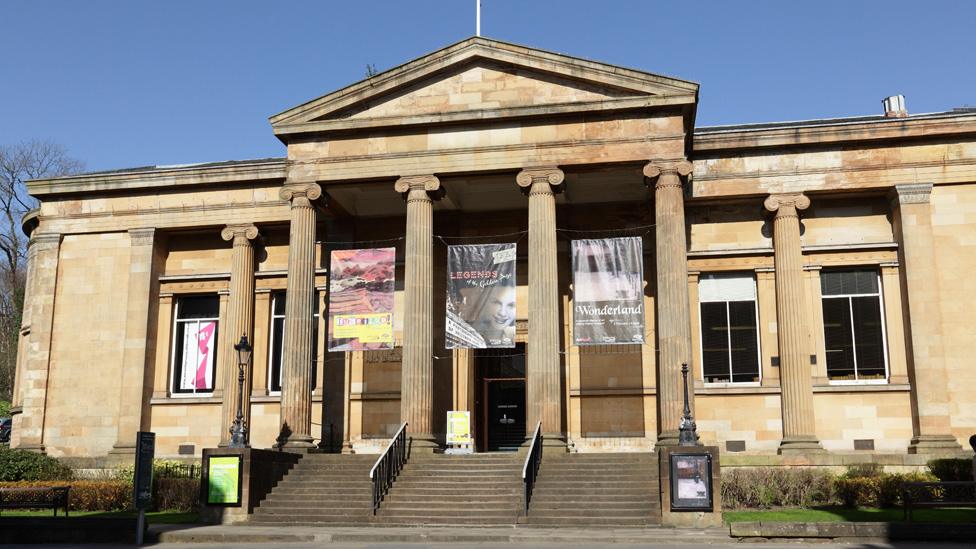 Paisley Museum seen from outside