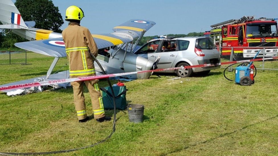 Brimpton Airfield crash