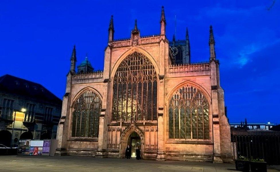 The vigil was held at Hull Minster