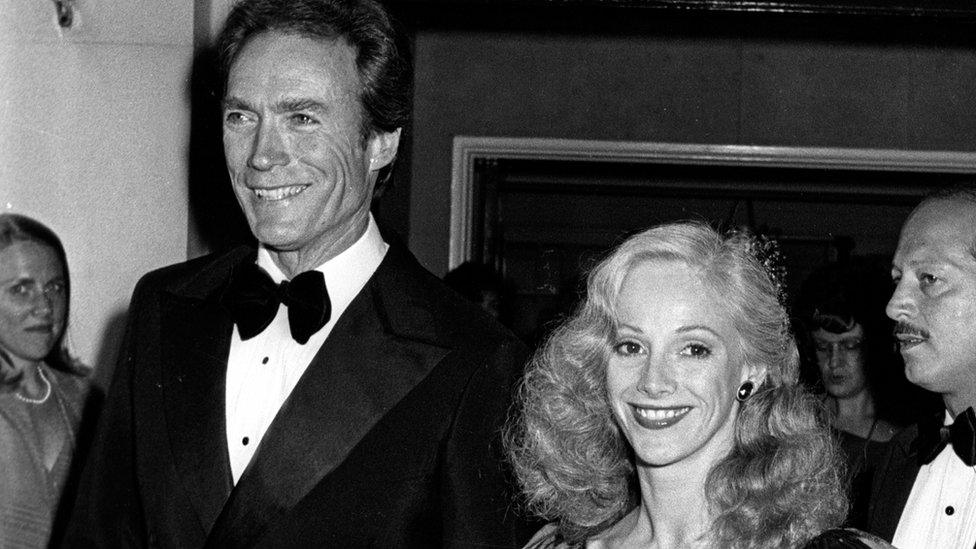 Clint Eastwood and Sondra Locke