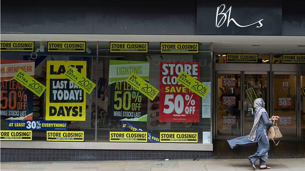 BHS closing down sales