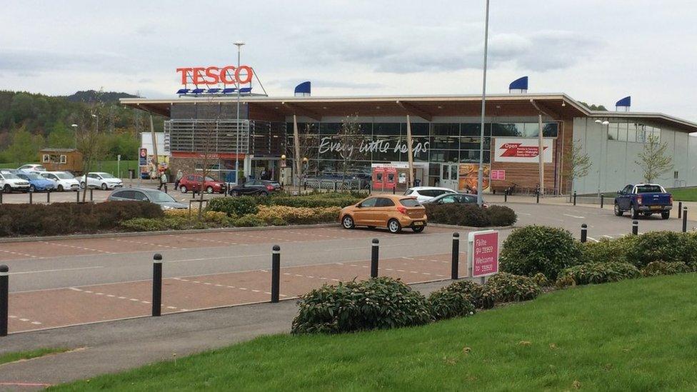 Tesco Ness-side