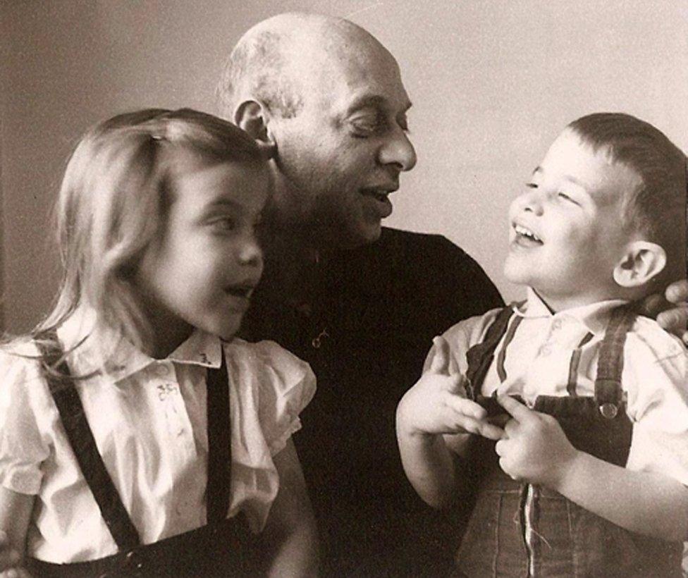 Adam Gopnik with Grandpop Al