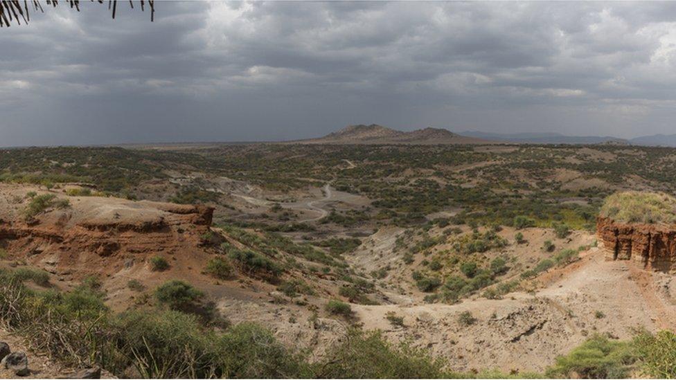 Oldupai Gorge in Tanzania