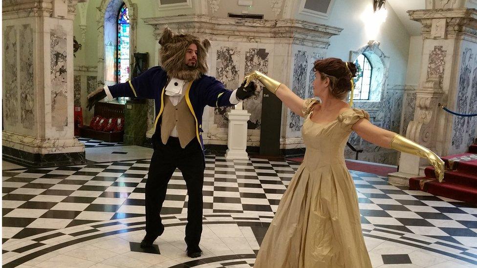 Recreation of Beauty and the Beast