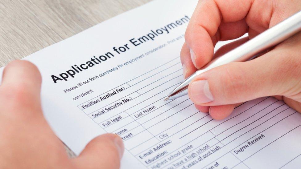Application for employment