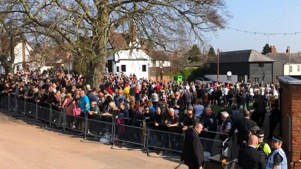 Keith Flint funeral