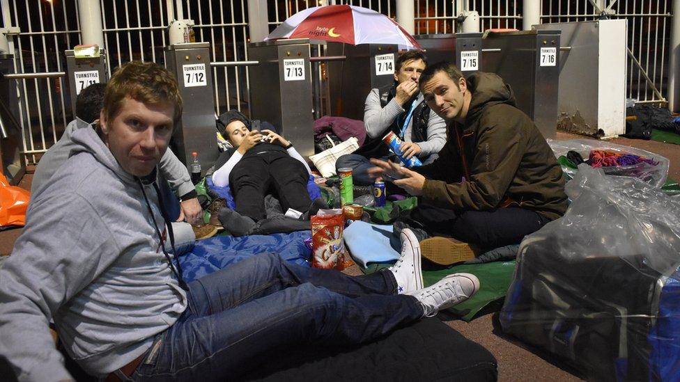 Rough sleepers for Byte Night Cardiff