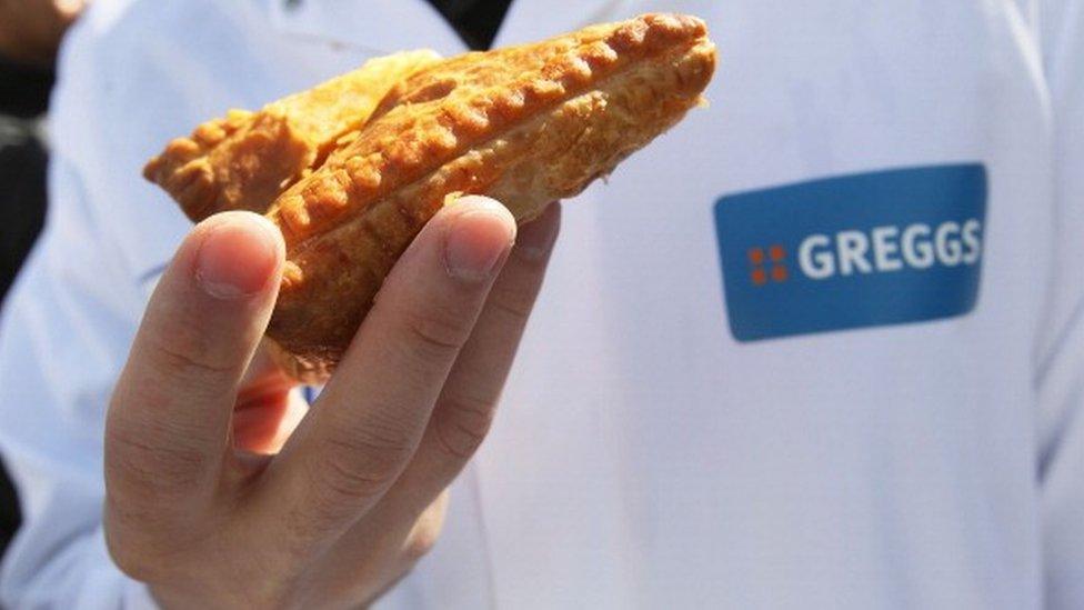 Greggs pasty