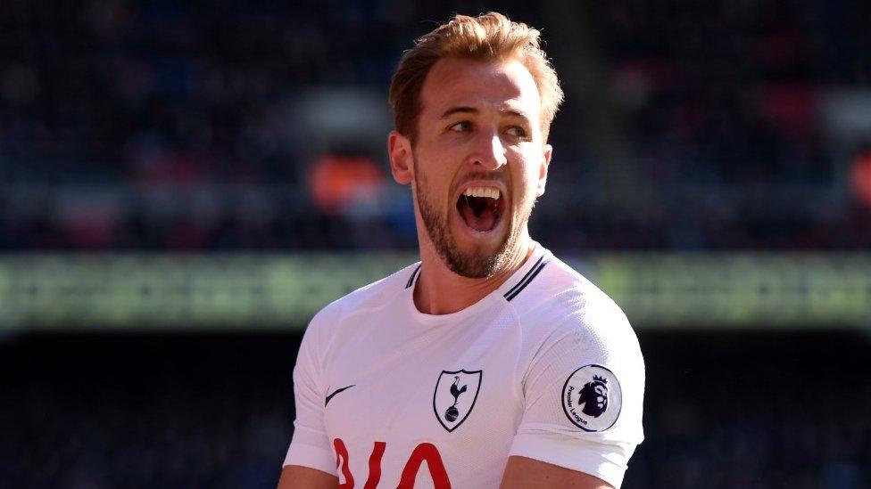 Spurs forward Harry Kane