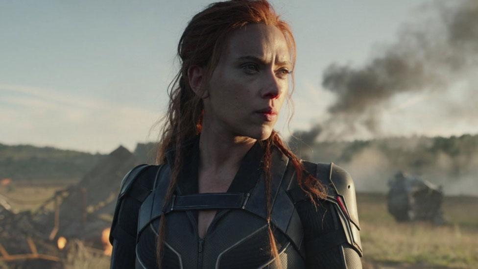 Image taken from the new Black Widow trailer