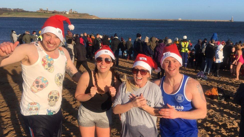 Boxing Day dip participants 2016