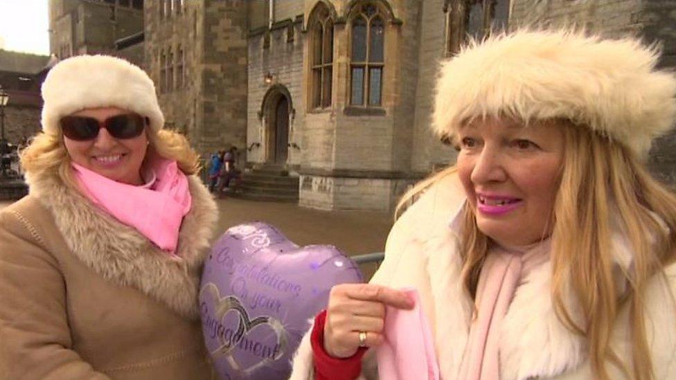 Anne Daley and her sister Judy