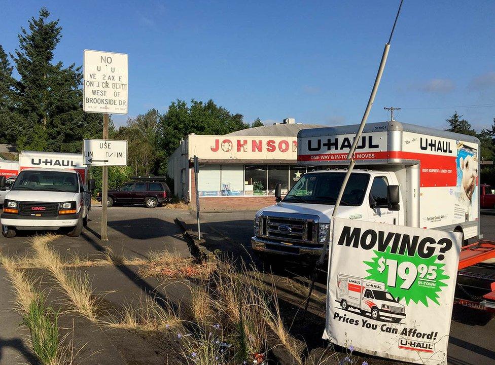 U-Haul truck rental