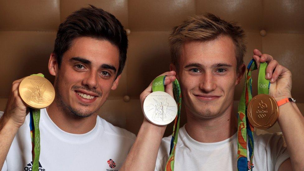 Chris Mears and Jack Laugher