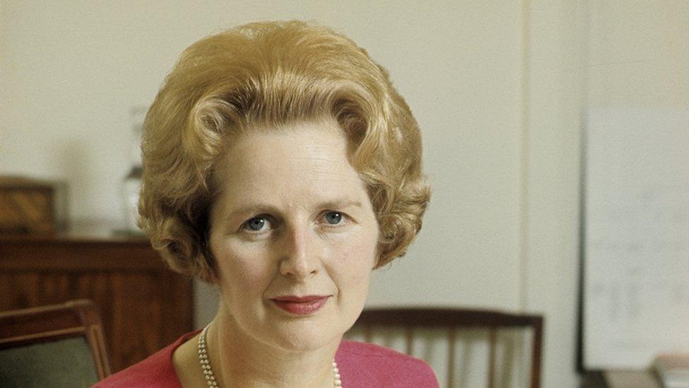 Margaret Thatcher in 1970