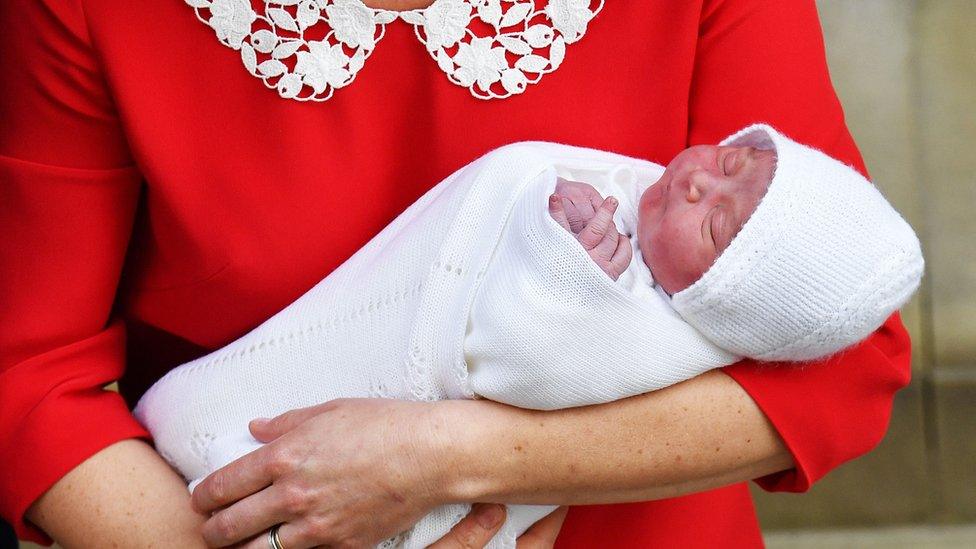 The Duke and Duchess of Cambridge's new son