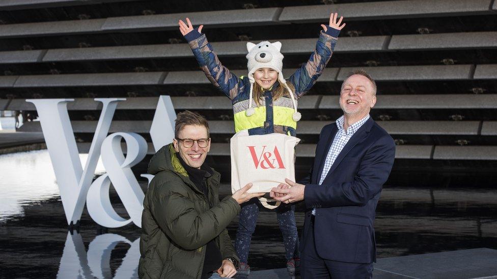 V&A millionth visitor