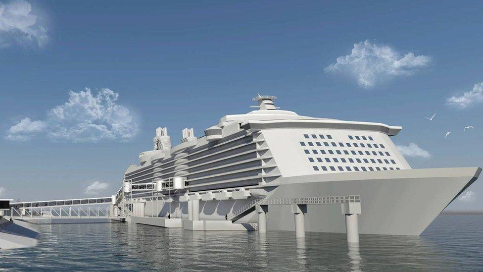 Hull Cruise Terminal artist impression