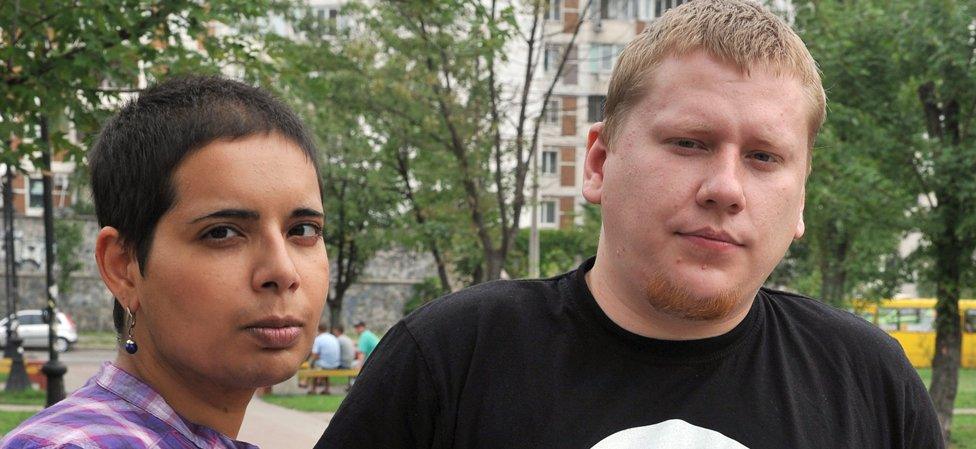 Jenny Curpen with Alexei Devyatkin, 23 Aug 2012