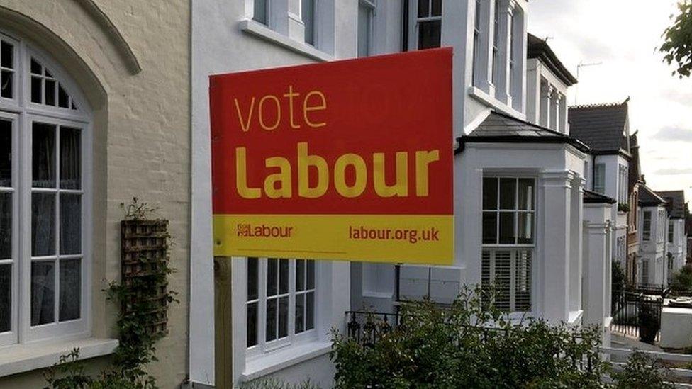 Labour sign