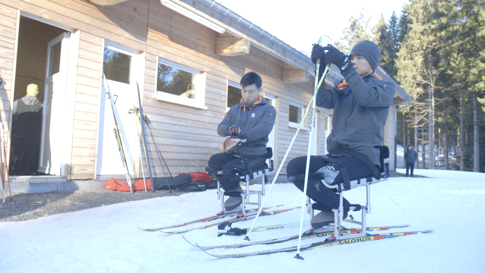 Ma Yoo Chul and Kim Jung Hyun