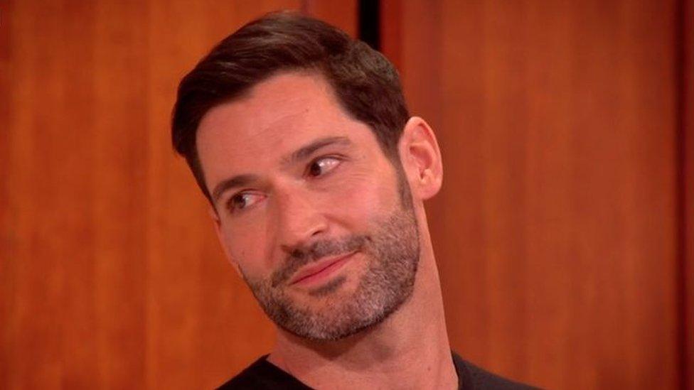 Cardiff-born Tom Ellis played Gary Preston in the BBC sitcom Miranda and Lucifer Morningstar in the American series Lucifer