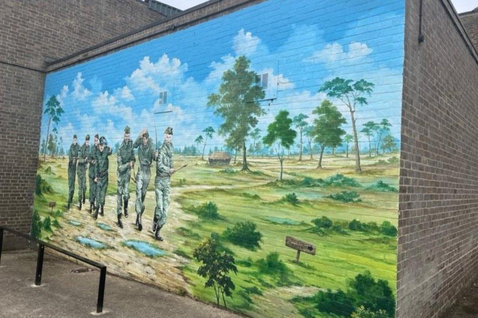 Thetford Dad's Army mural