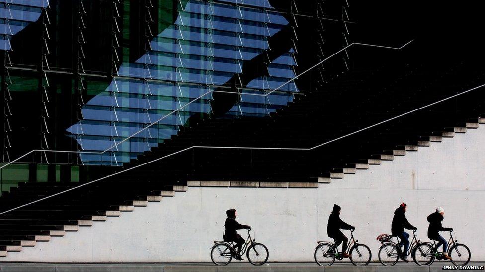 Cyclists in Berlin