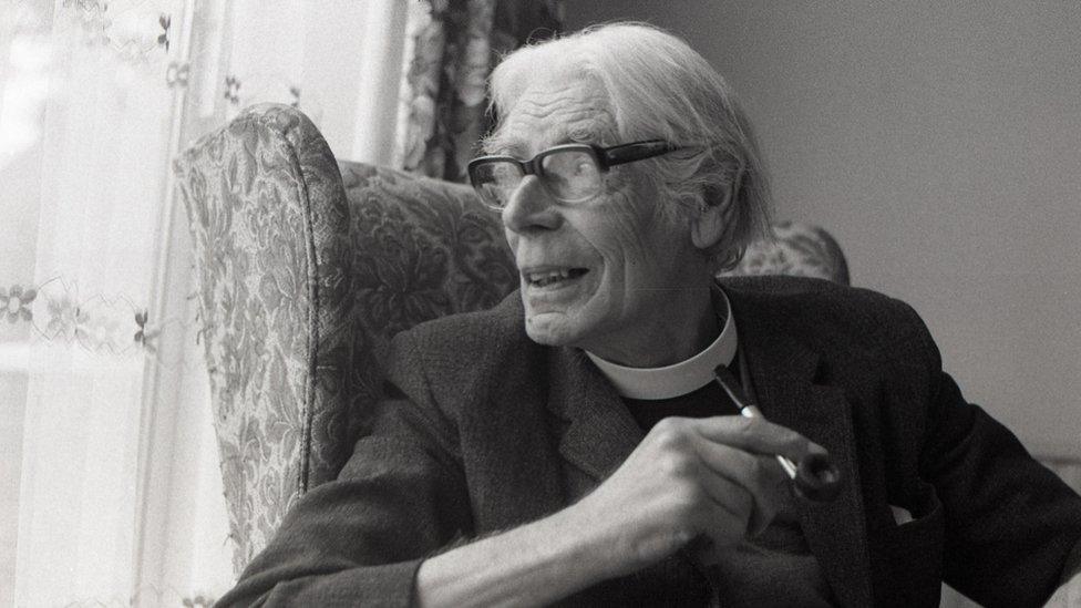 Wilbert at his home in Rodborough Avenue in Stroud.