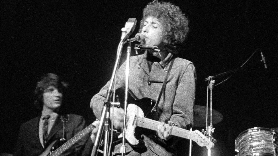 Bob Dylan at Manchester Free Trade Hall