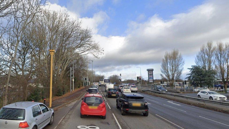 The speed camera on Western Avenue