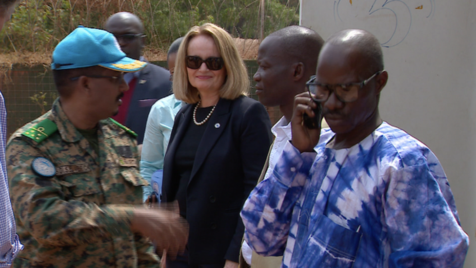 Diane Corner, the deputy chief of the UN mission in the Central African Republic