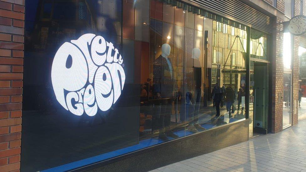 Pretty Green store