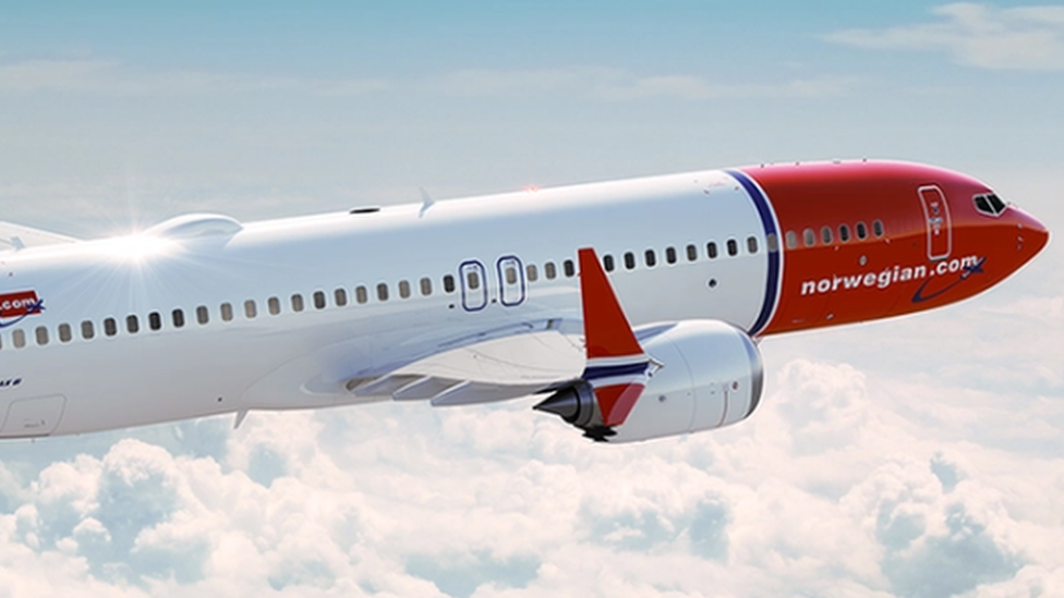 Norwegian Air plane