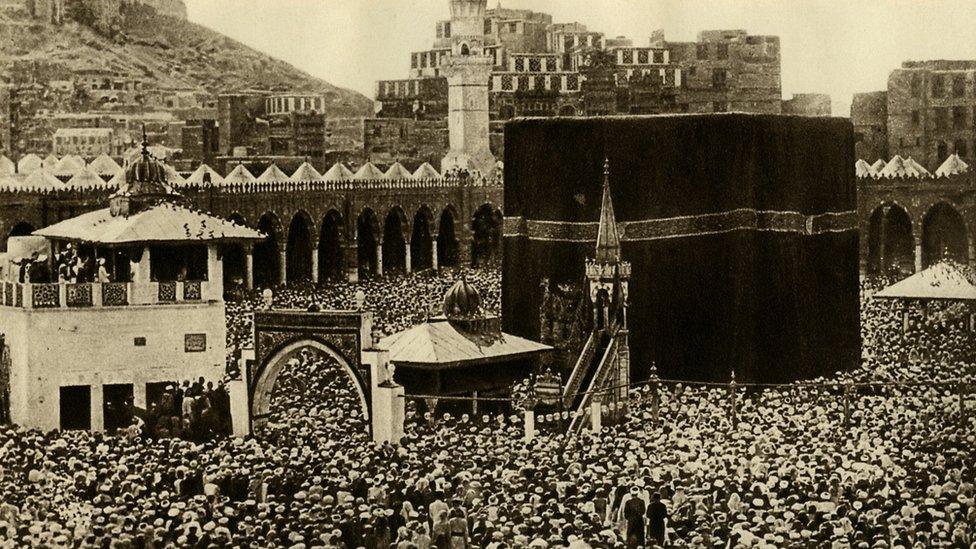 Pilgrims at Mecca