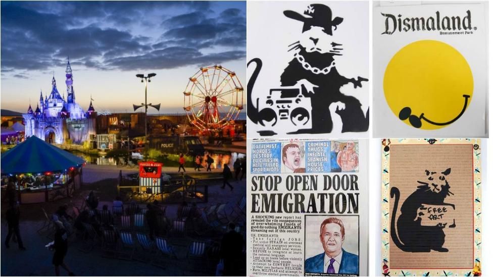 Dismaland memorabilia auction