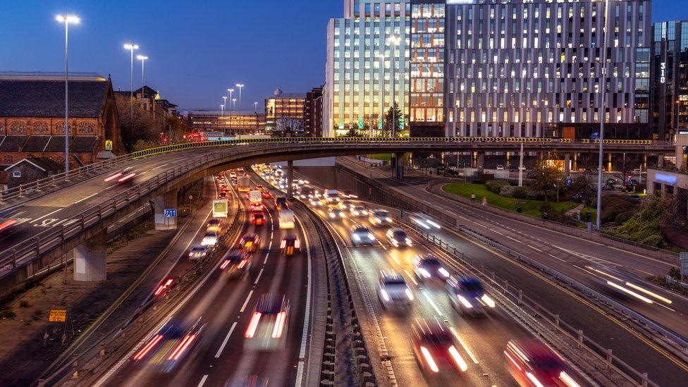 traffic in Glasgow