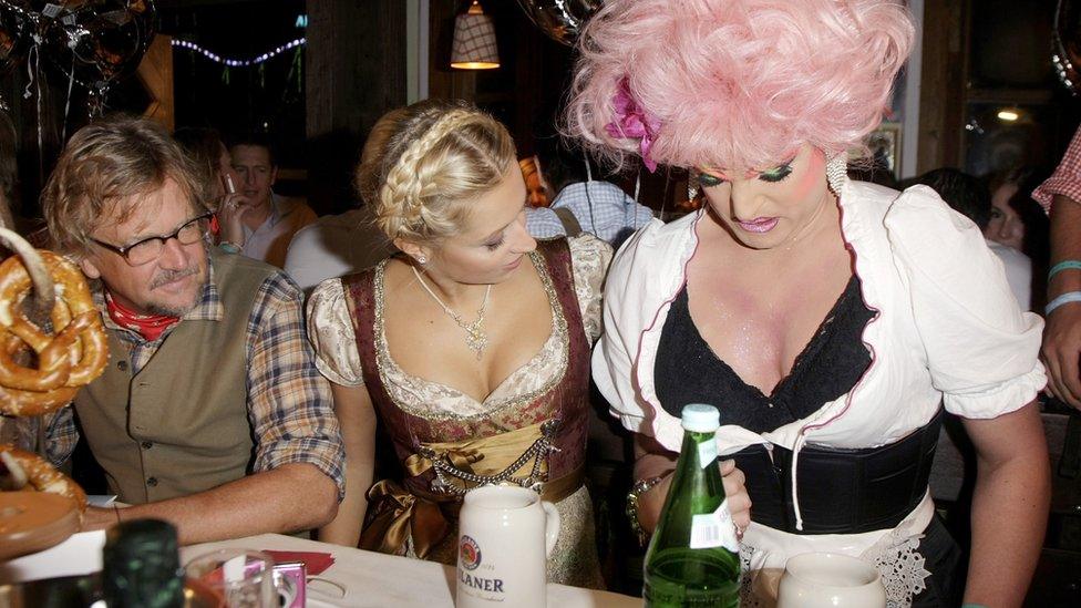 Jones at the Oktoberfest