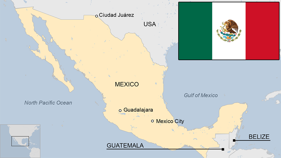 Map of Mexico