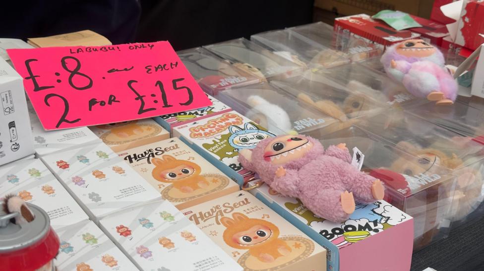 Fake Labubu dolls seized in Penkridge Market raid - BBC News