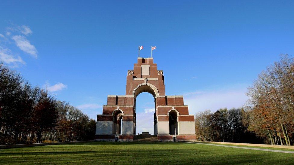 Thiepval memorial