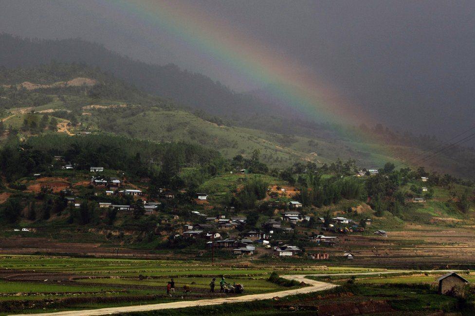 Manipur, a hilly north-eastern state on the border with Myanmar