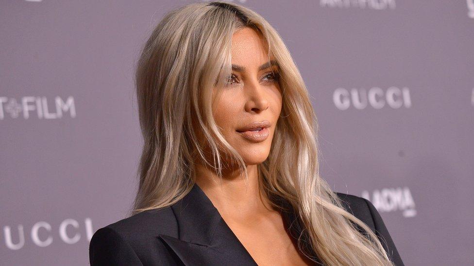 Kim Kardashian West pictured in Los Angeles, California on 4 November