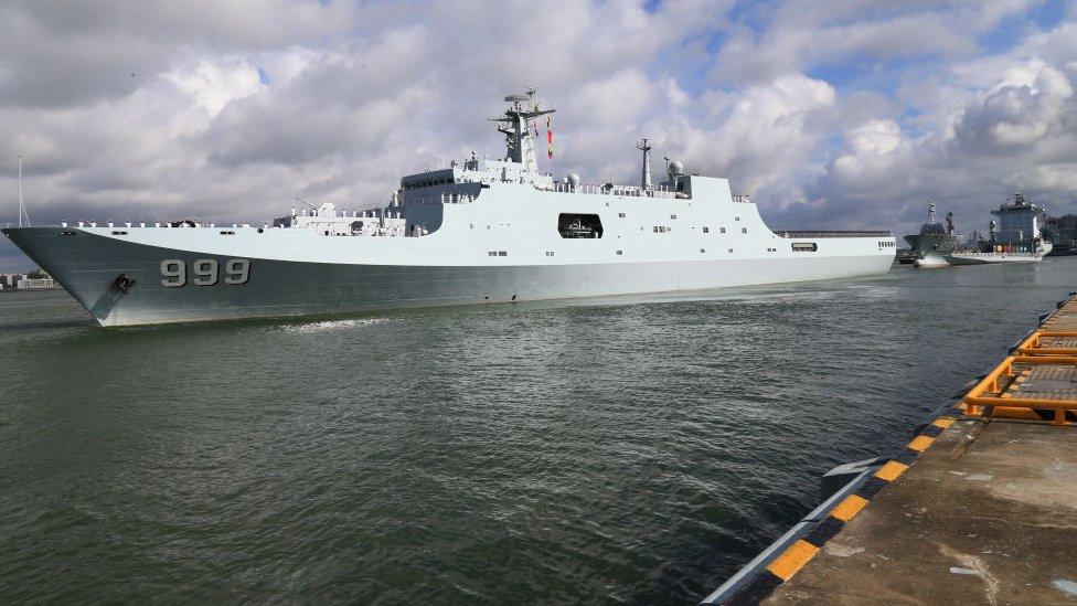 China navy ship