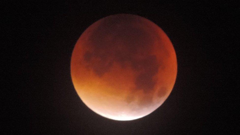 Supermoon lunar eclipse