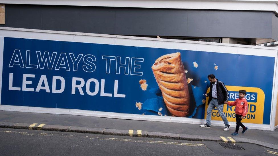 Greggs billboard