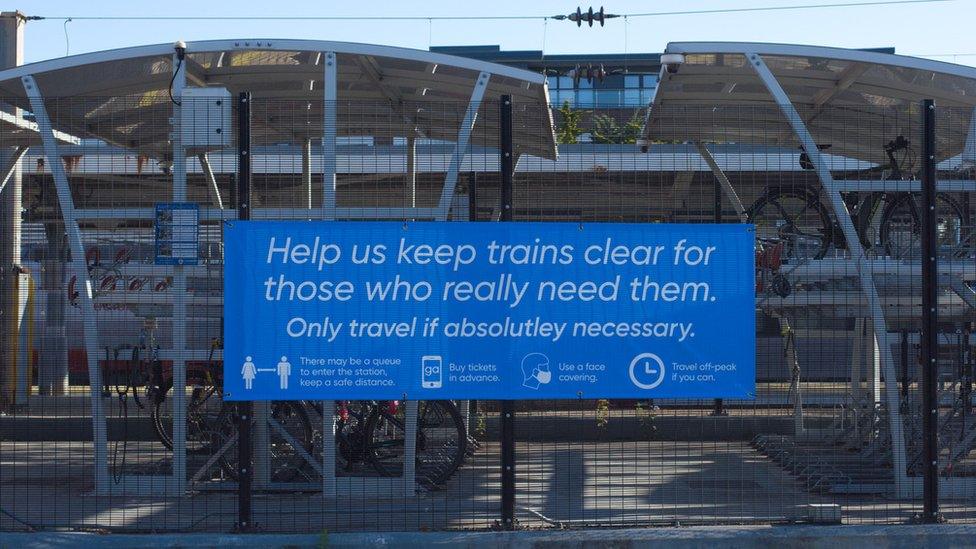 Colchester station sign