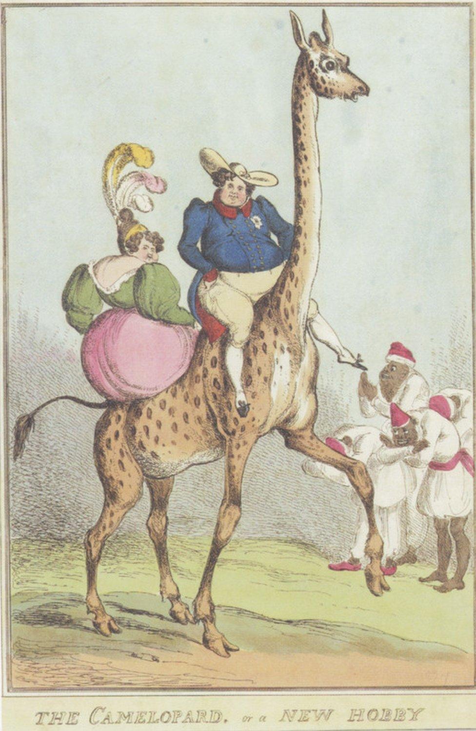 The Camelopard, or a New Hobby - William Heath